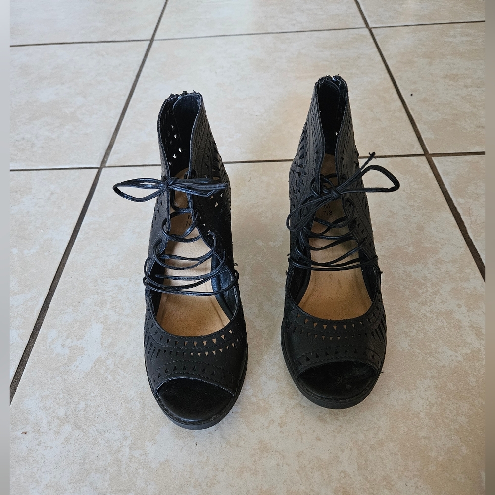 Black heels